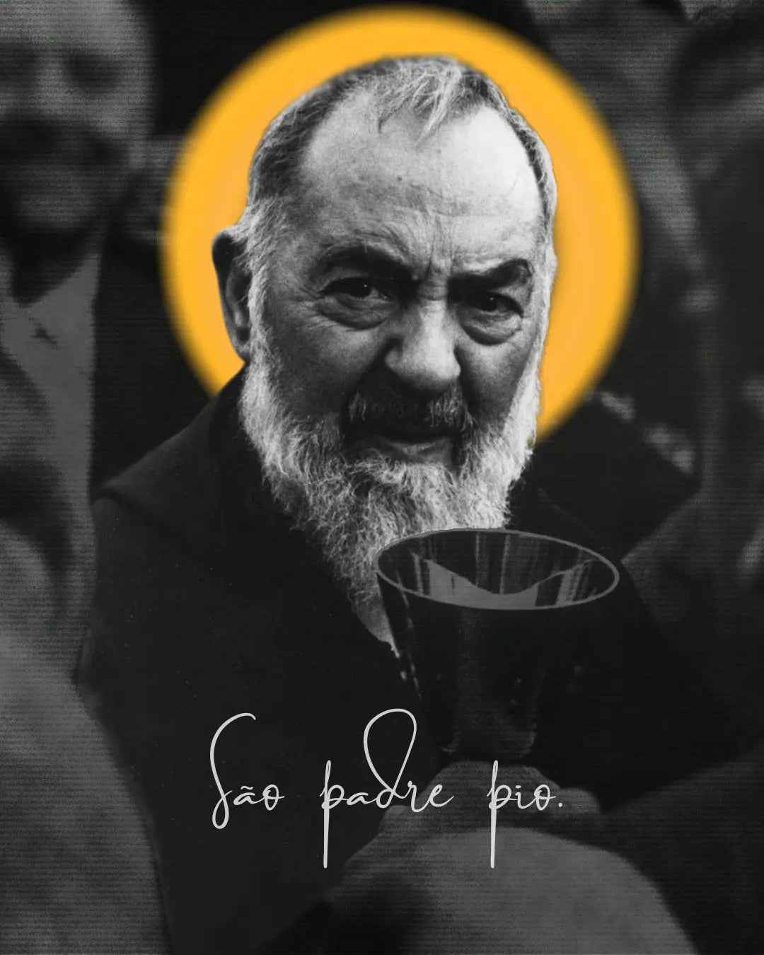 T-shirt São Padre Pio